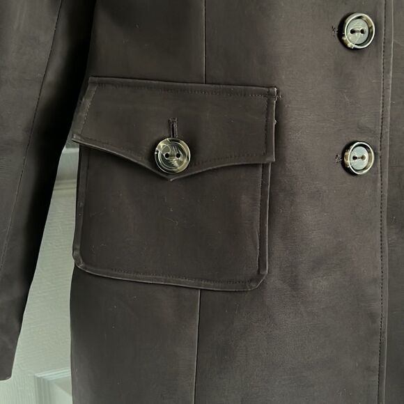DALIA || BROWN UTILITY‎ STYLE FULLY LINED JACKET SIZE 10 - Picture 5 of 12